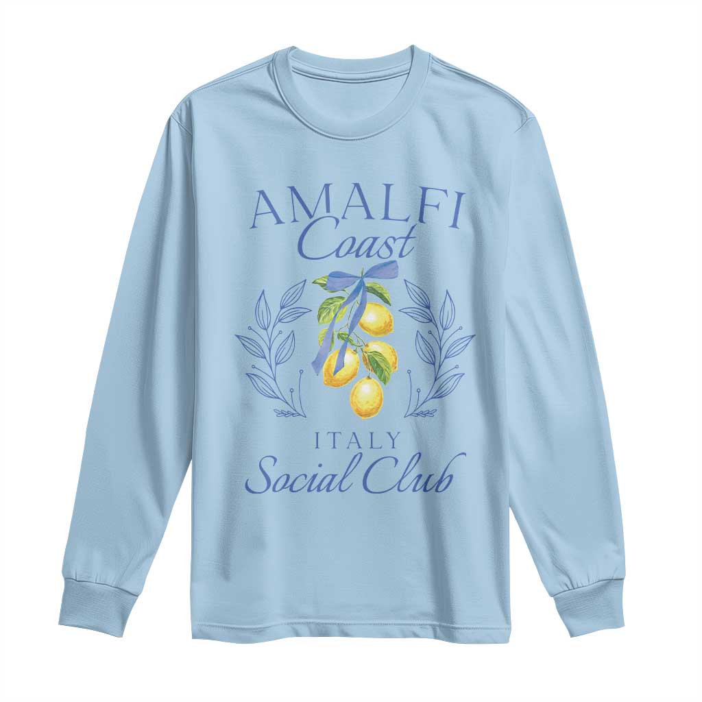 Amalfi Coast Long Sleeve Shirt Sorrento Italy Vacation Gift - Wonder Print Shop