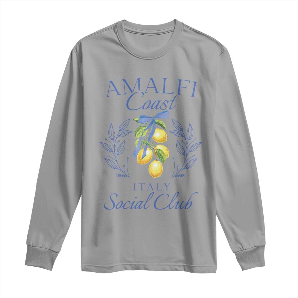 Amalfi Coast Long Sleeve Shirt Sorrento Italy Vacation Gift - Wonder Print Shop