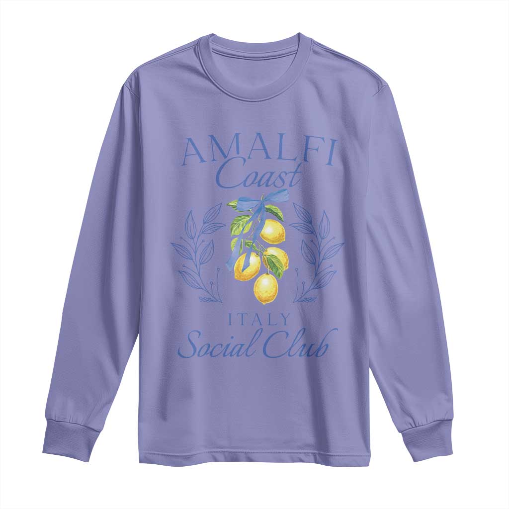 Amalfi Coast Long Sleeve Shirt Sorrento Italy Vacation Gift - Wonder Print Shop