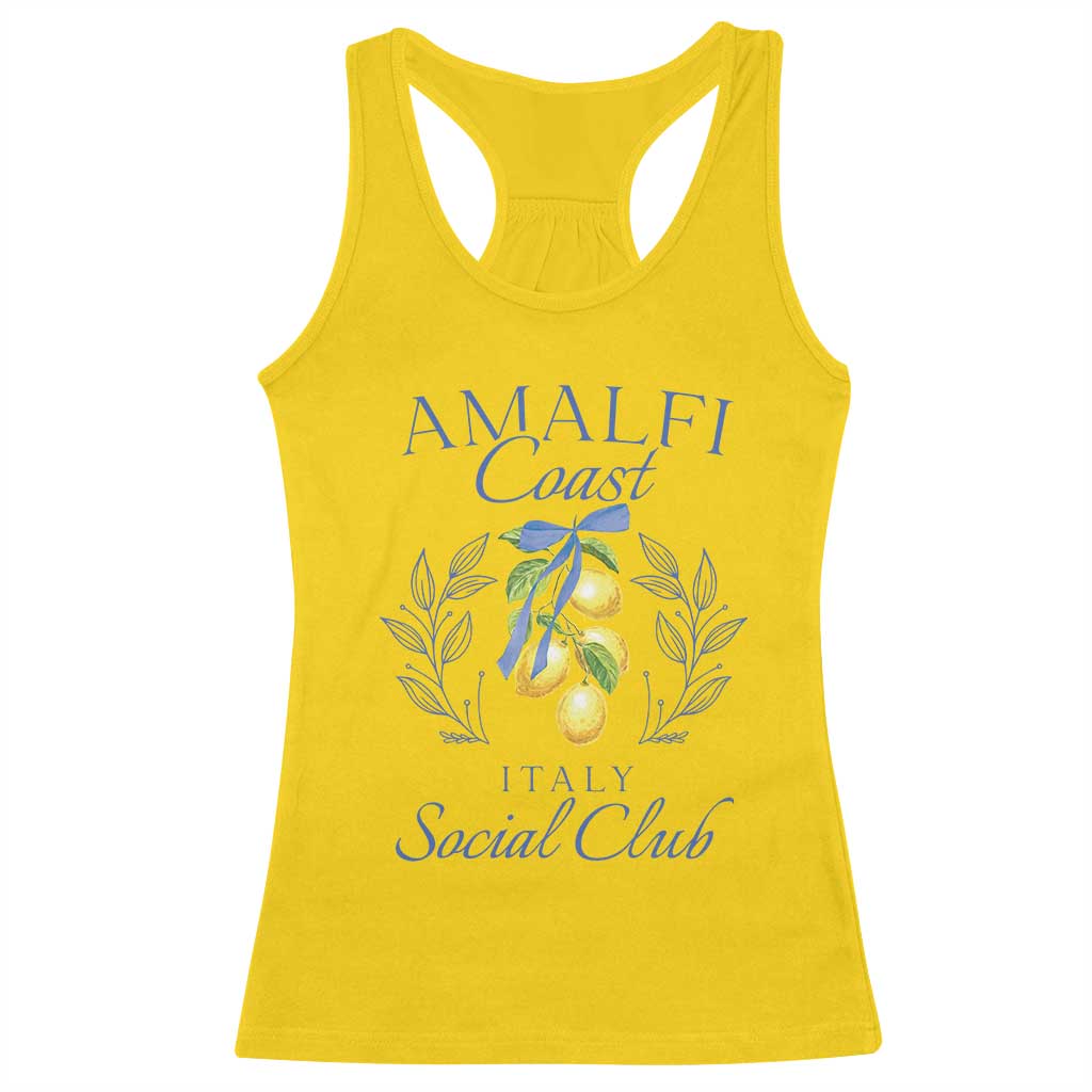Amalfi Coast Racerback Tank Top Sorrento Italy Vacation Gift - Wonder Print Shop