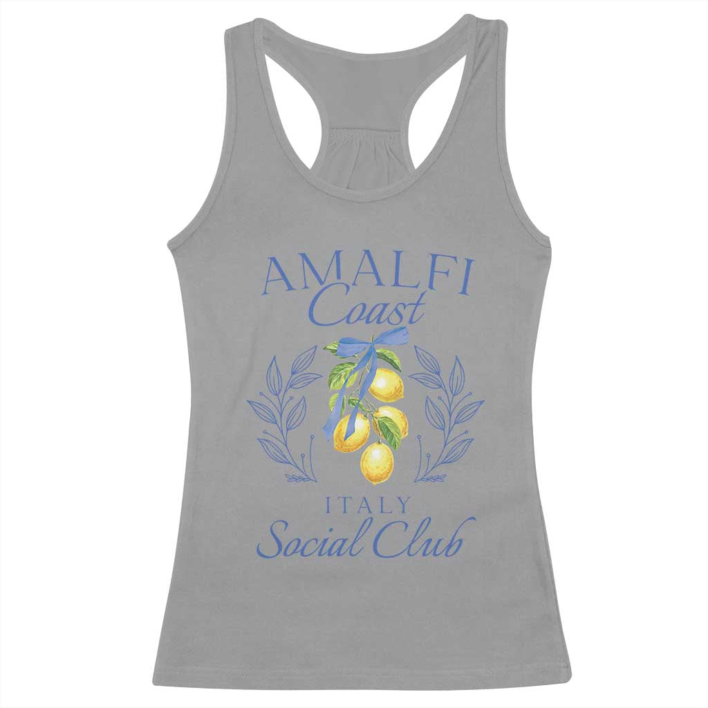 Amalfi Coast Racerback Tank Top Sorrento Italy Vacation Gift - Wonder Print Shop