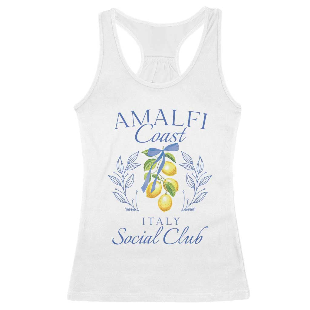 Amalfi Coast Racerback Tank Top Sorrento Italy Vacation Gift - Wonder Print Shop