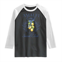 Amalfi Coast Raglan Shirt Sorrento Italy Vacation Gift - Wonder Print Shop