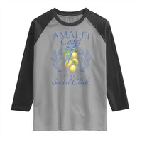 Amalfi Coast Raglan Shirt Sorrento Italy Vacation Gift - Wonder Print Shop