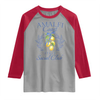 Amalfi Coast Raglan Shirt Sorrento Italy Vacation Gift - Wonder Print Shop