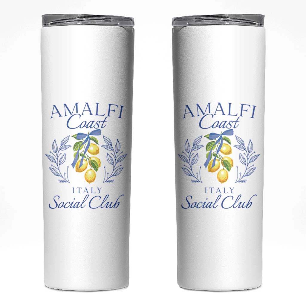 Amalfi Coast Skinny Tumbler Sorrento Italy Vacation Gift - Wonder Print Shop
