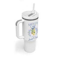 Amalfi Coast Tumbler With Handle Sorrento Italy Vacation Gift - Wonder Print Shop