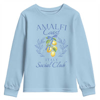 Amalfi Coast Youth Sweatshirt Sorrento Italy Vacation Gift - Wonder Print Shop