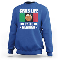 Funny Meatball Sweatshirt Italian Food Italy Flag - Wonder Print Shop