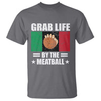 Funny Meatball T Shirt Italian Food Italy Flag - Wonder Print Shop