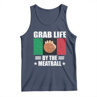 Funny Meatball Tank Top Italian Food Italy Flag - Wonder Print Shop