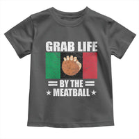 Funny Meatball Toddler T Shirt Italian Food Italy Flag - Wonder Print Shop