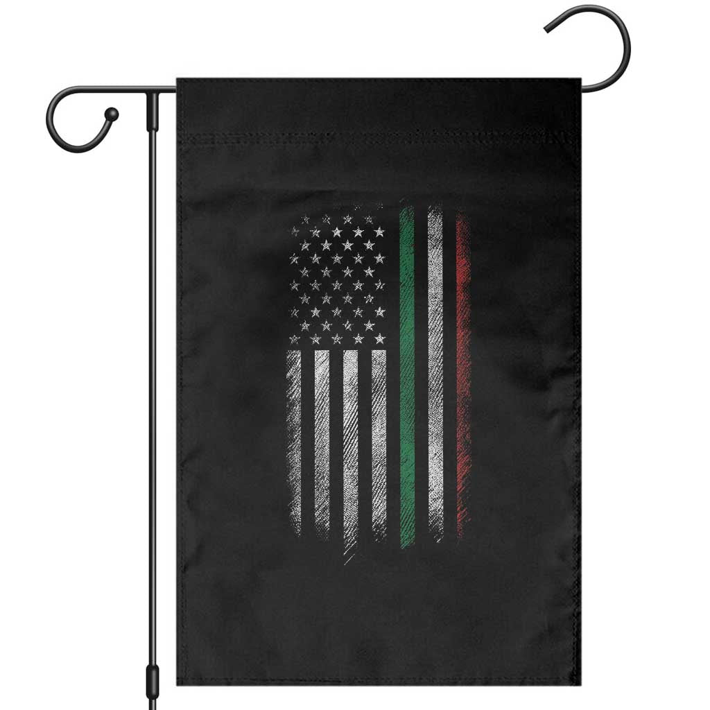 Italian American Flag Garden Flag Retro Italy Flag Italian Family - Wonder Print Shop