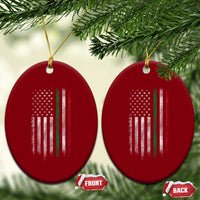 Italian American Flag Ceramic Ornament Retro Italy Flag Italian Family - Wonder Print Shop