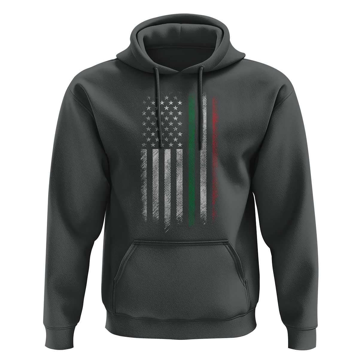 Italian American Flag Hoodie Retro Italy Flag Italian Family - Wonder Print Shop