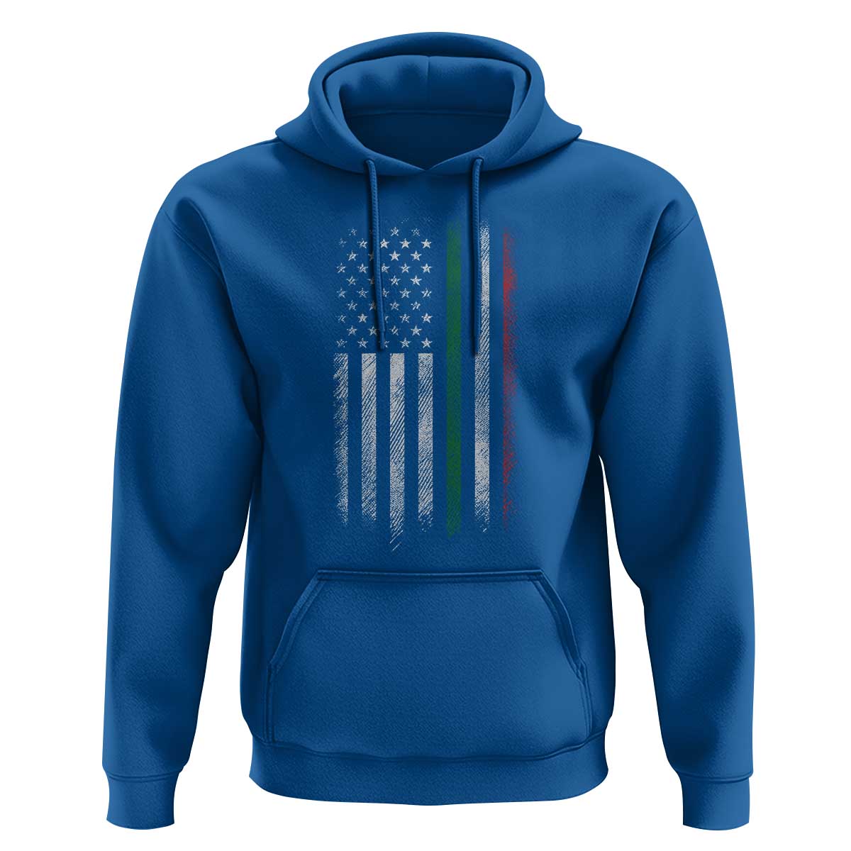 Italian American Flag Hoodie Retro Italy Flag Italian Family - Wonder Print Shop