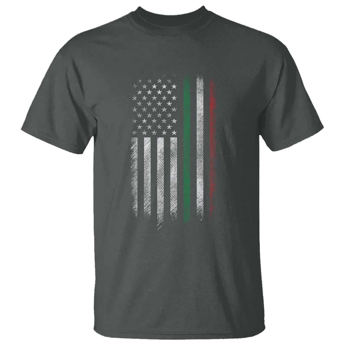 Italian American Flag T Shirt Retro Italy Flag Italian Family - Wonder Print Shop