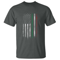 Italian American Flag T Shirt Retro Italy Flag Italian Family - Wonder Print Shop