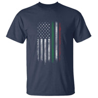Italian American Flag T Shirt Retro Italy Flag Italian Family - Wonder Print Shop