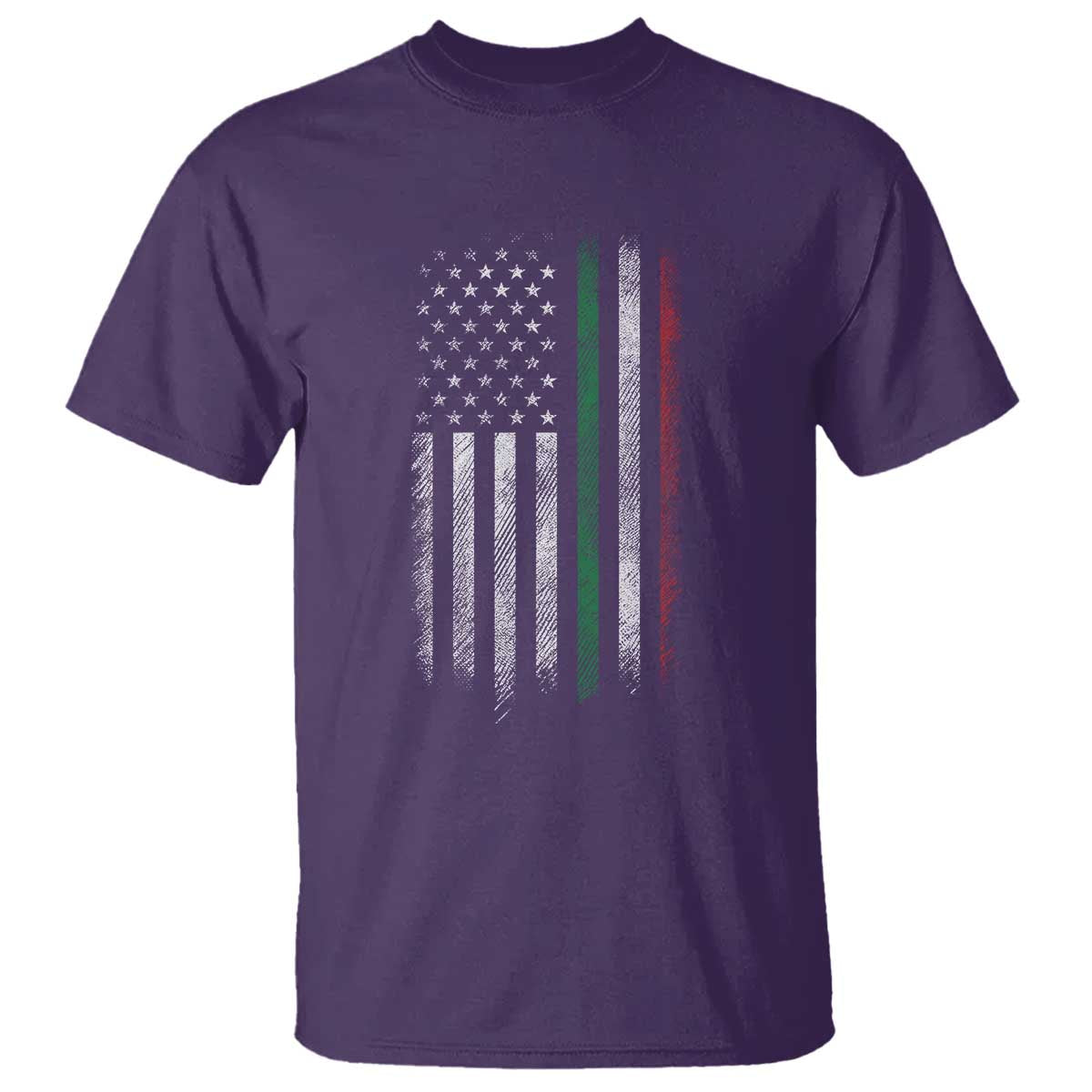 Italian American Flag T Shirt Retro Italy Flag Italian Family - Wonder Print Shop