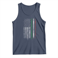 Italian American Flag Tank Top Retro Italy Flag Italian Family - Wonder Print Shop