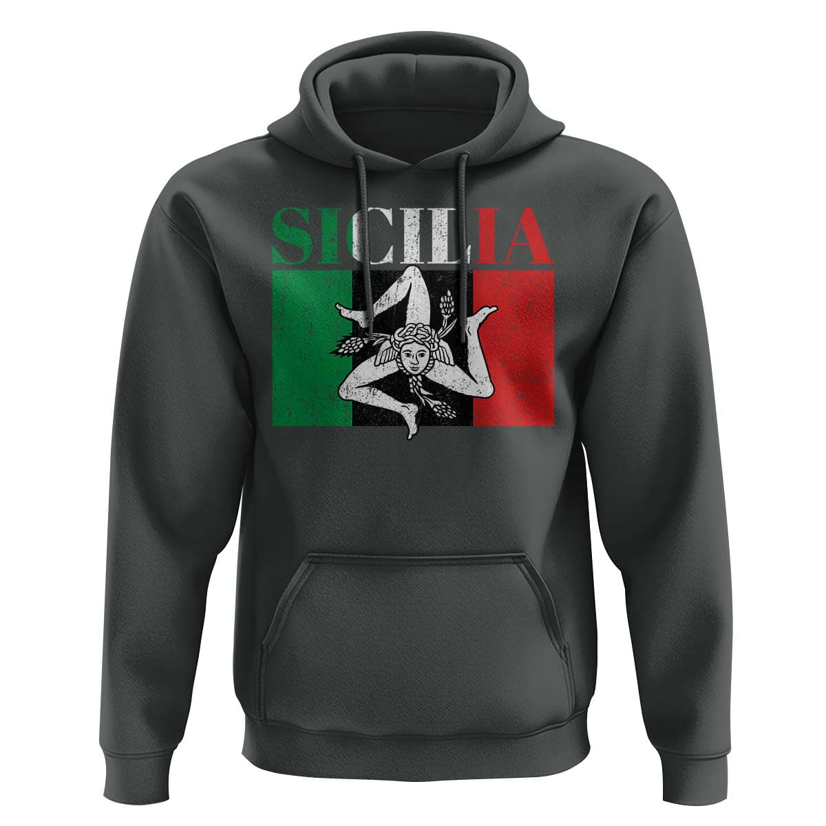 Italian Flag Hoodie Pisa Tower Colosseum Classic Scooter Retro - Wonder Print Shop