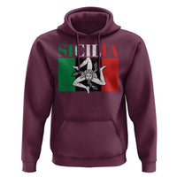 Italian Flag Hoodie Pisa Tower Colosseum Classic Scooter Retro - Wonder Print Shop