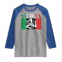 Italian Flag Raglan Shirt Pisa Tower Colosseum Classic Scooter Retro - Wonder Print Shop