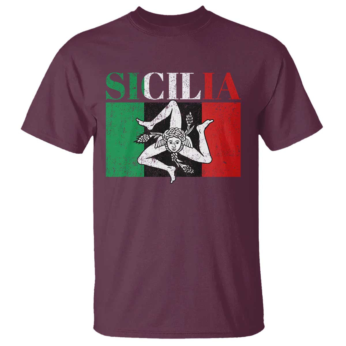 Italian Flag T Shirt Pisa Tower Colosseum Classic Scooter Retro - Wonder Print Shop