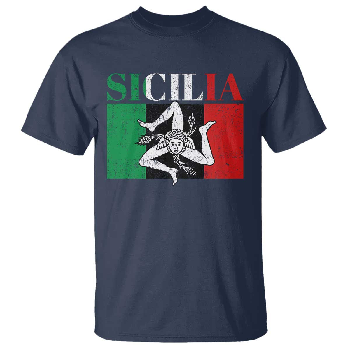 Italian Flag T Shirt Pisa Tower Colosseum Classic Scooter Retro - Wonder Print Shop