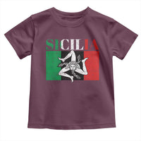 Italian Flag Toddler T Shirt Pisa Tower Colosseum Classic Scooter Retro - Wonder Print Shop
