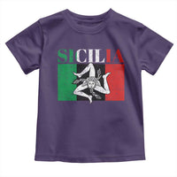 Italian Flag Toddler T Shirt Pisa Tower Colosseum Classic Scooter Retro - Wonder Print Shop