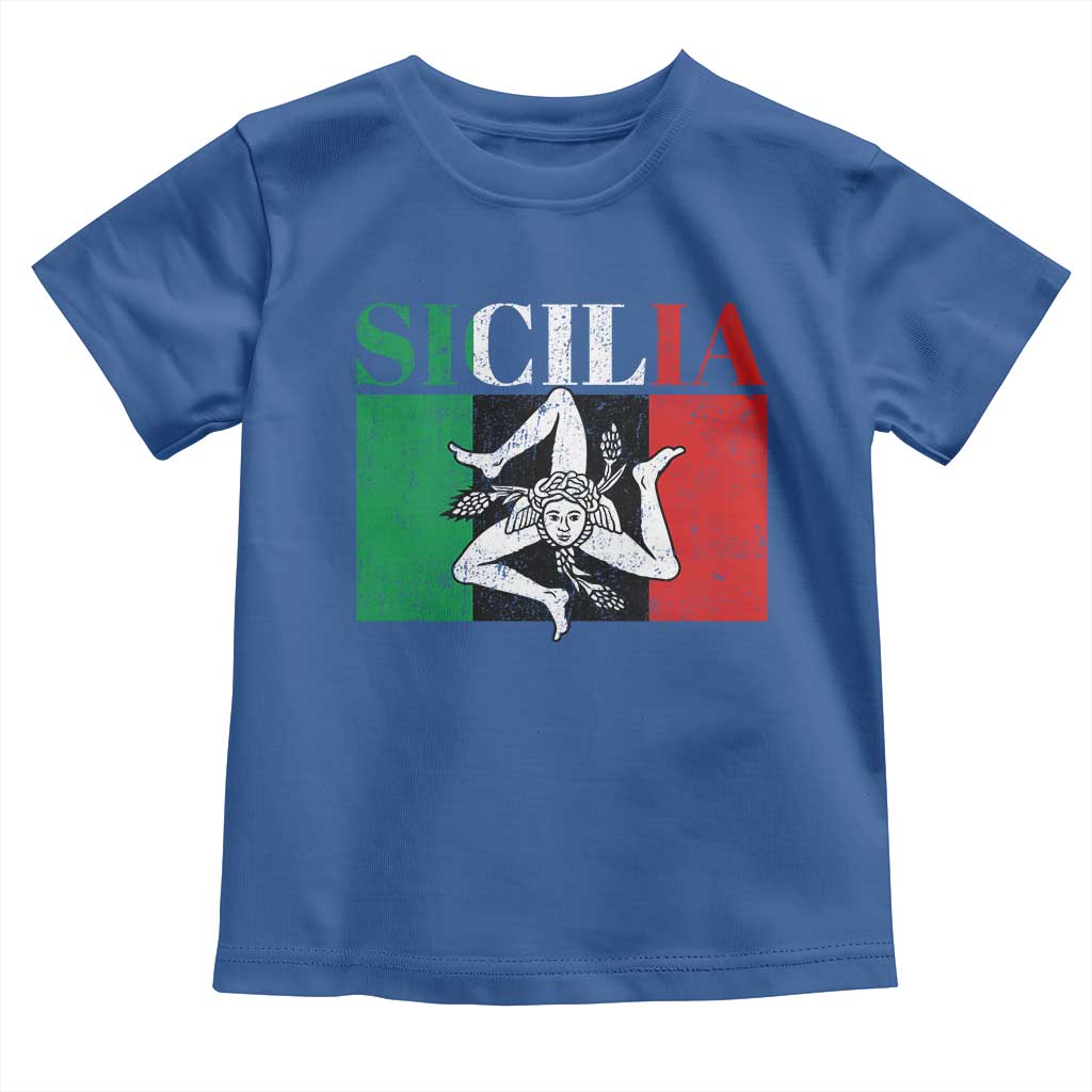 Italian Flag Toddler T Shirt Pisa Tower Colosseum Classic Scooter Retro - Wonder Print Shop