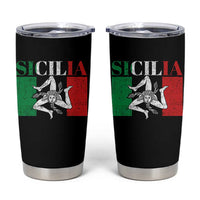 Italian Flag Tumbler Cup Pisa Tower Colosseum Classic Scooter Retro - Wonder Print Shop