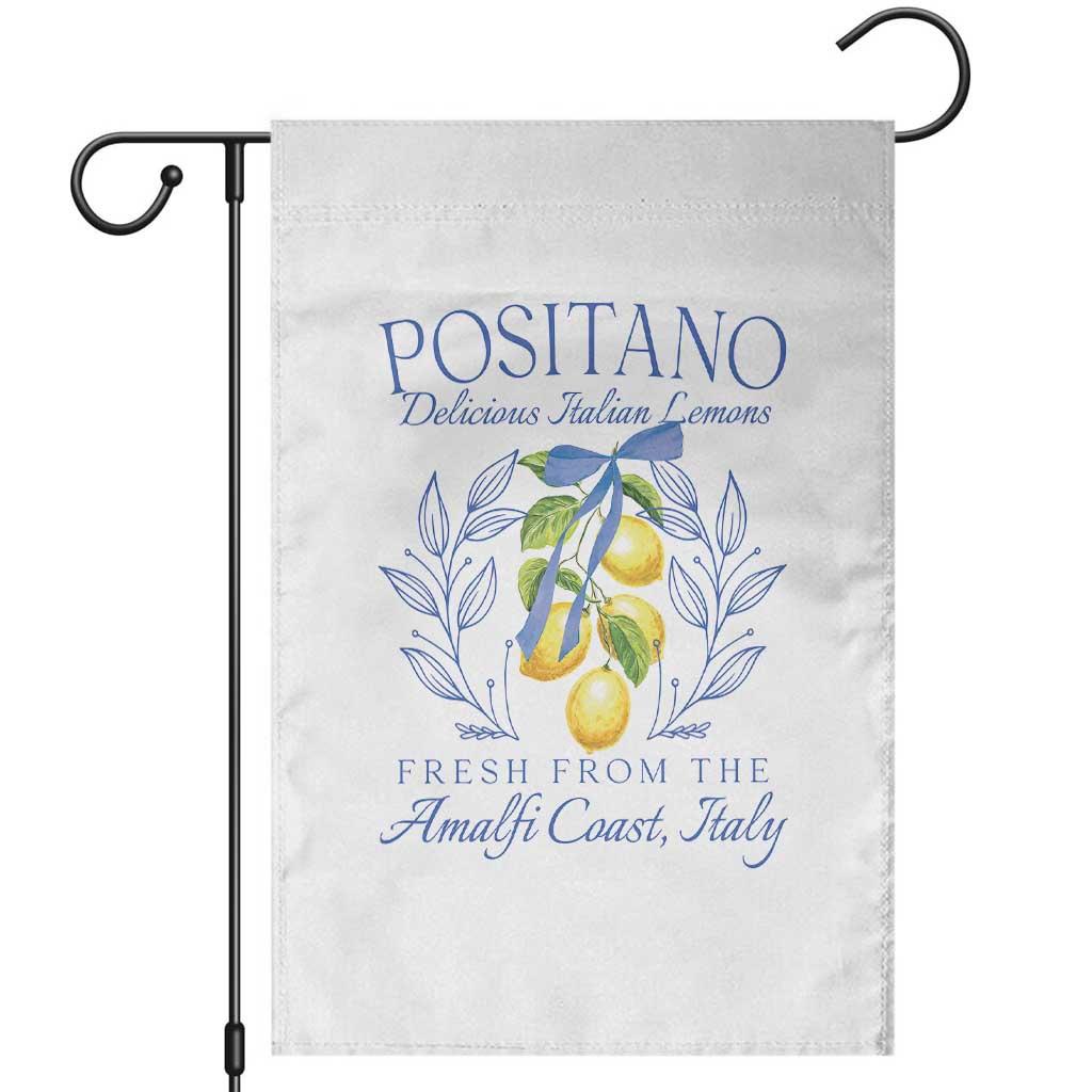 Positano Italy Garden Flag Amalfi Coast Italian Lemons Town Italy Vacation - Wonder Print Shop