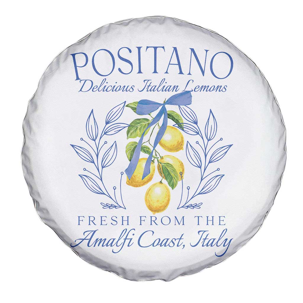 Positano Italy Spare Tire Cover Amalfi Coast Italian Lemons Town Italy Vacation - Wonder Print Shop