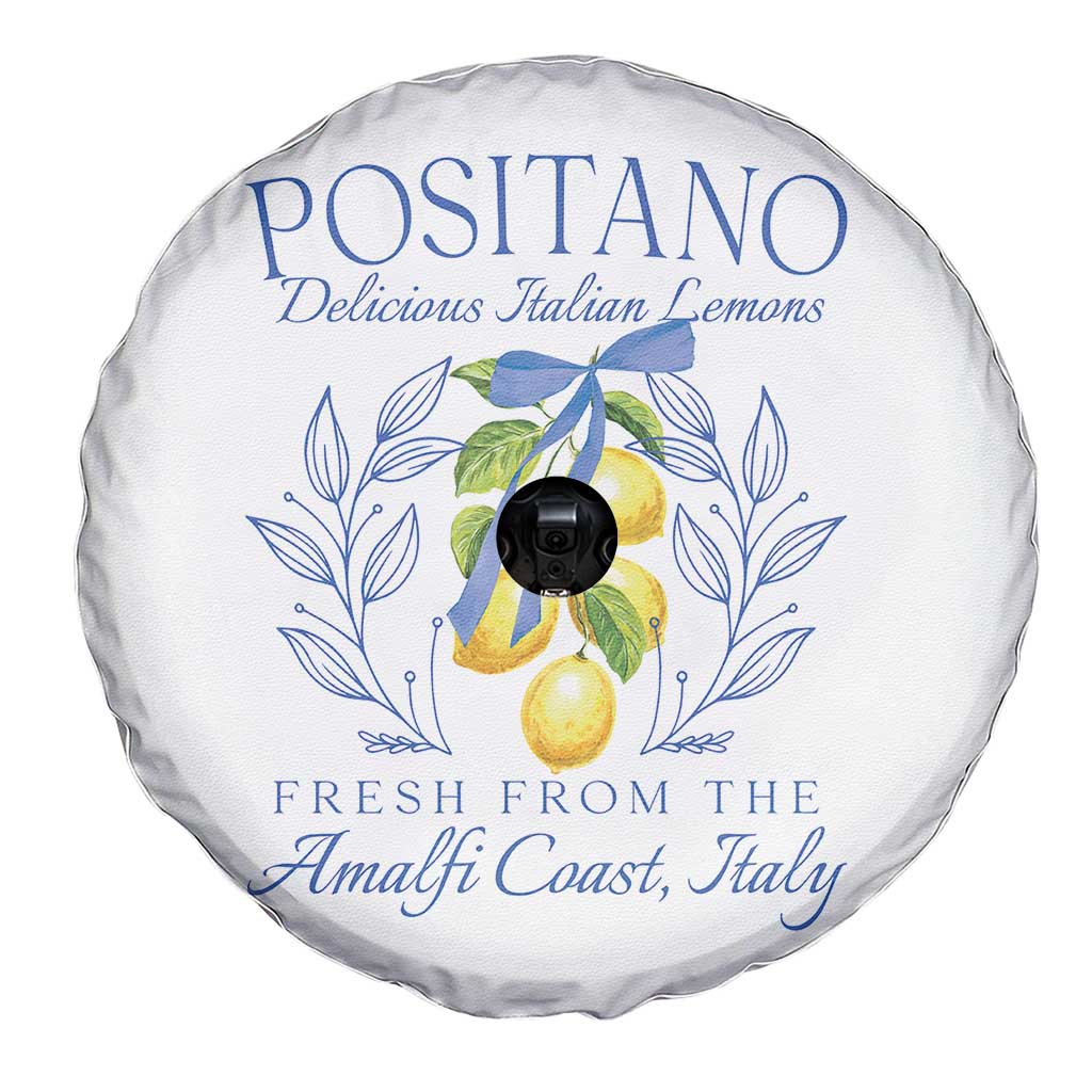 Positano Italy Spare Tire Cover Amalfi Coast Italian Lemons Town Italy Vacation - Wonder Print Shop