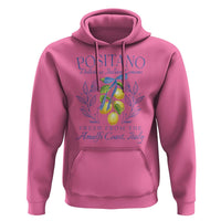 Positano Italy Hoodie Amalfi Coast Italian Lemons Town Italy Vacation - Wonder Print Shop