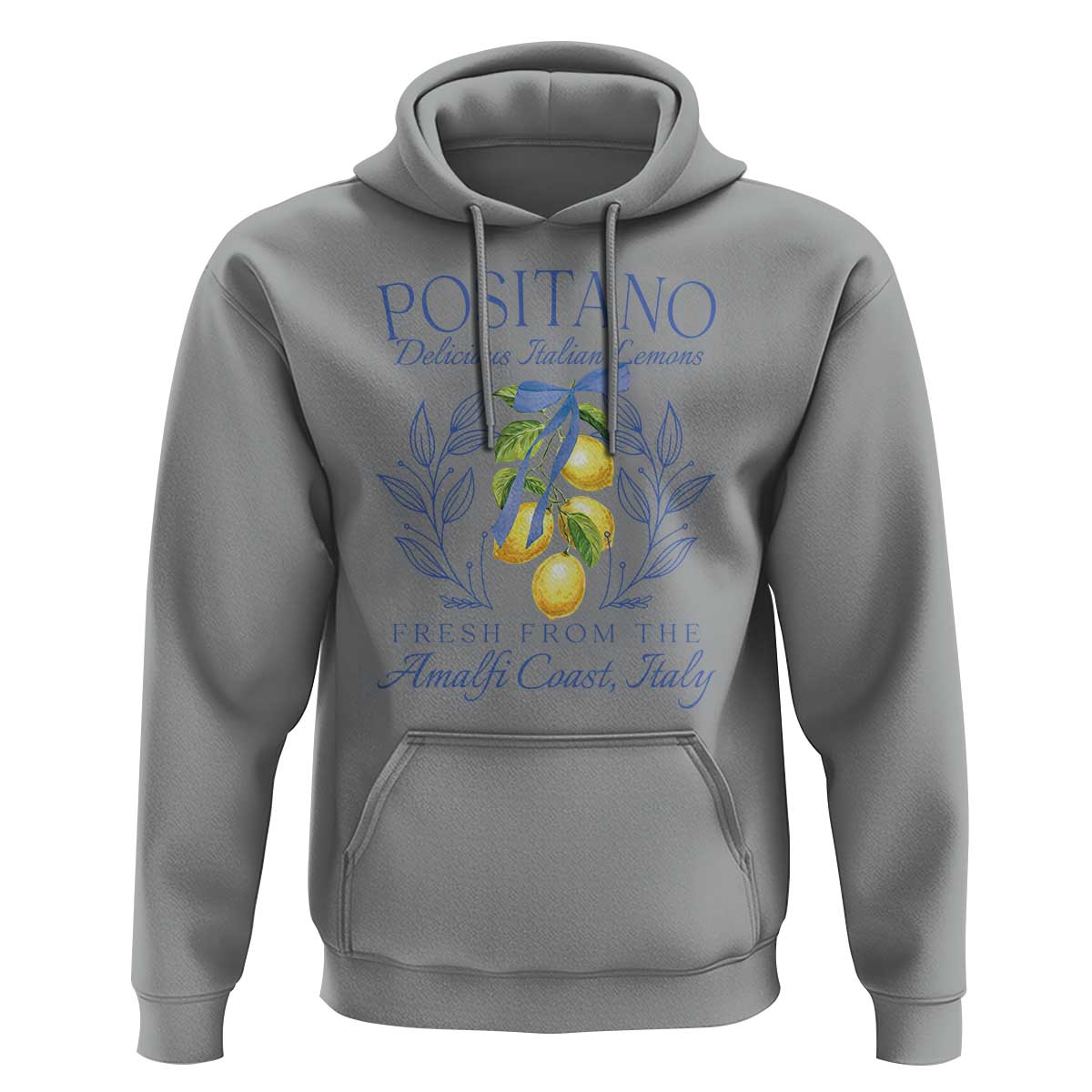Positano Italy Hoodie Amalfi Coast Italian Lemons Town Italy Vacation - Wonder Print Shop
