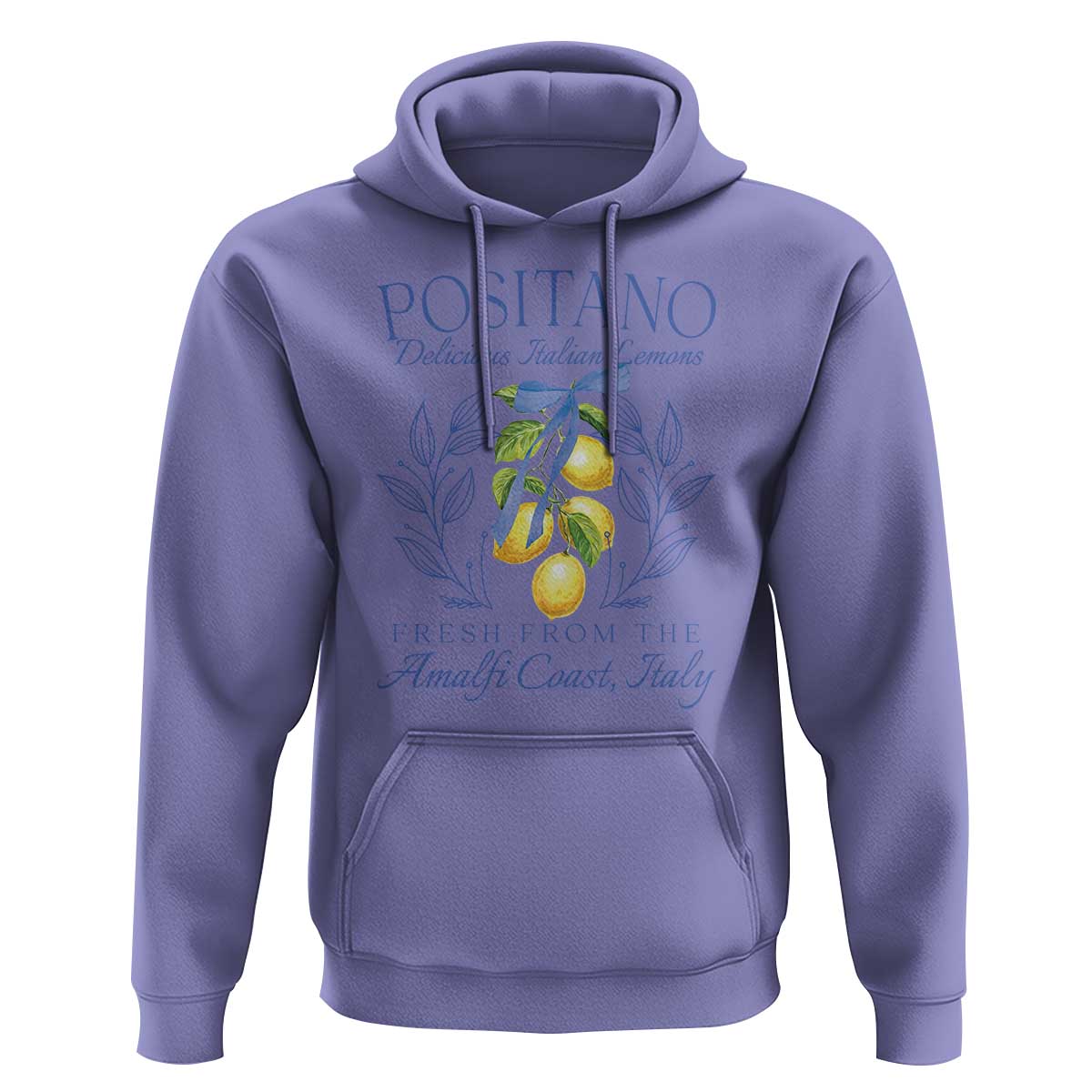 Positano Italy Hoodie Amalfi Coast Italian Lemons Town Italy Vacation - Wonder Print Shop