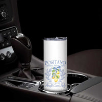 Positano Italy Skinny Tumbler Amalfi Coast Italian Lemons Town Italy Vacation - Wonder Print Shop