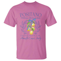 Positano Italy T Shirt Amalfi Coast Italian Lemons Town Italy Vacation - Wonder Print Shop