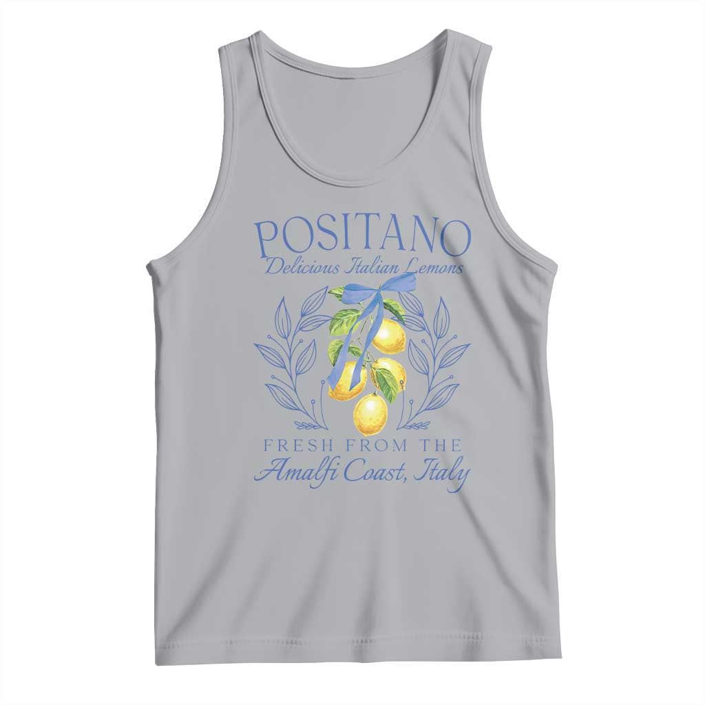 Positano Italy Tank Top Amalfi Coast Italian Lemons Town Italy Vacation - Wonder Print Shop