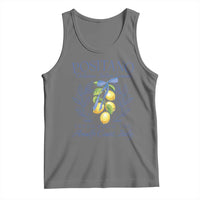Positano Italy Tank Top Amalfi Coast Italian Lemons Town Italy Vacation - Wonder Print Shop