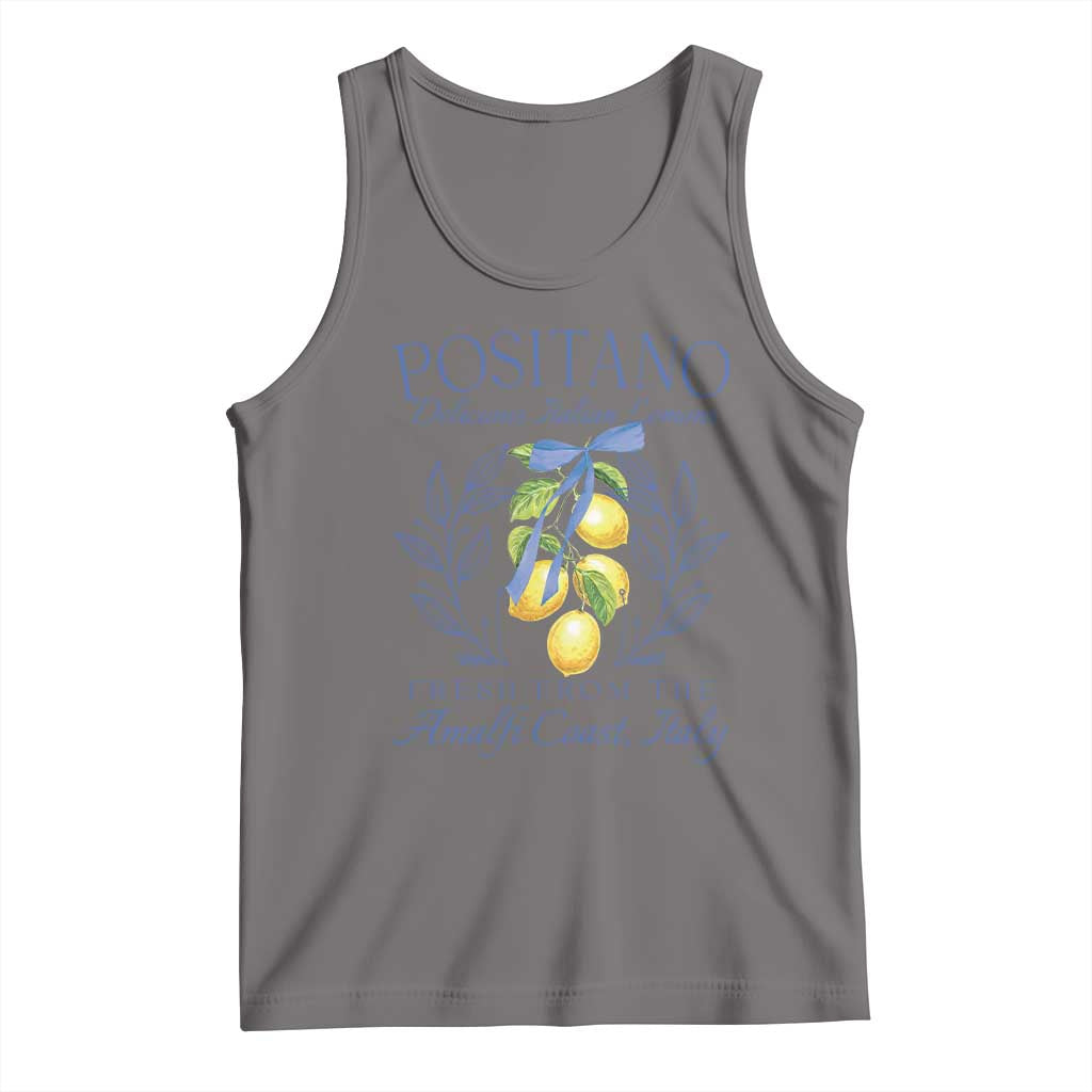 Positano Italy Tank Top Amalfi Coast Italian Lemons Town Italy Vacation - Wonder Print Shop