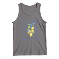 Positano Italy Tank Top Amalfi Coast Italian Lemons Town Italy Vacation - Wonder Print Shop