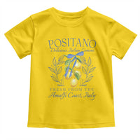 Positano Italy Toddler T Shirt Amalfi Coast Italian Lemons Town Italy Vacation - Wonder Print Shop