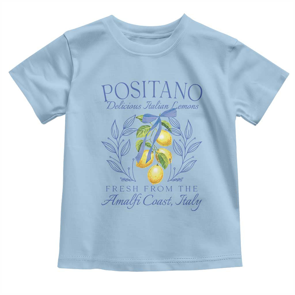 Positano Italy Toddler T Shirt Amalfi Coast Italian Lemons Town Italy Vacation - Wonder Print Shop