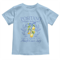 Positano Italy Toddler T Shirt Amalfi Coast Italian Lemons Town Italy Vacation - Wonder Print Shop