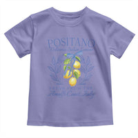 Positano Italy Toddler T Shirt Amalfi Coast Italian Lemons Town Italy Vacation - Wonder Print Shop